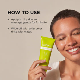 IMAGE Skincare balm being massaged into face for gentle makeup dissolve