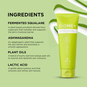 IMAGE Skincare sustainable packaging shot showing bio-resin tube benefit