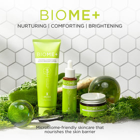 IMAGE Skincare tube next to everyday items showing 4 fl oz scale benefit