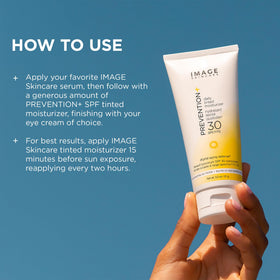IMAGE Skincare bottle displayed with serum showing routine pairing