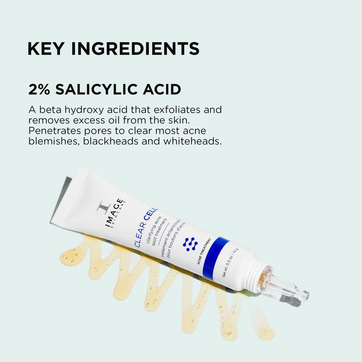 IMAGE Skincare applied on hand demonstrating spot coverage and quick absorbency