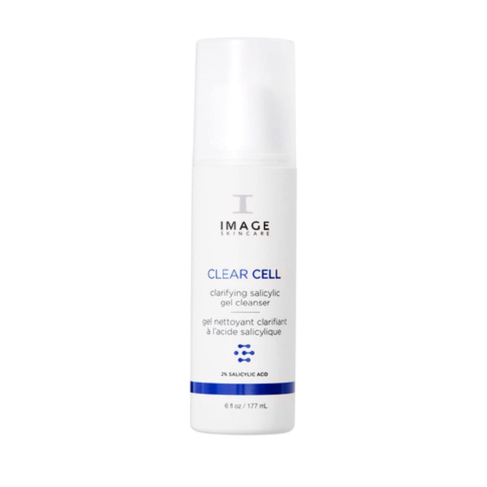 IMAGE Skincare CLEAR CELL front packaging showing product and brand benefits