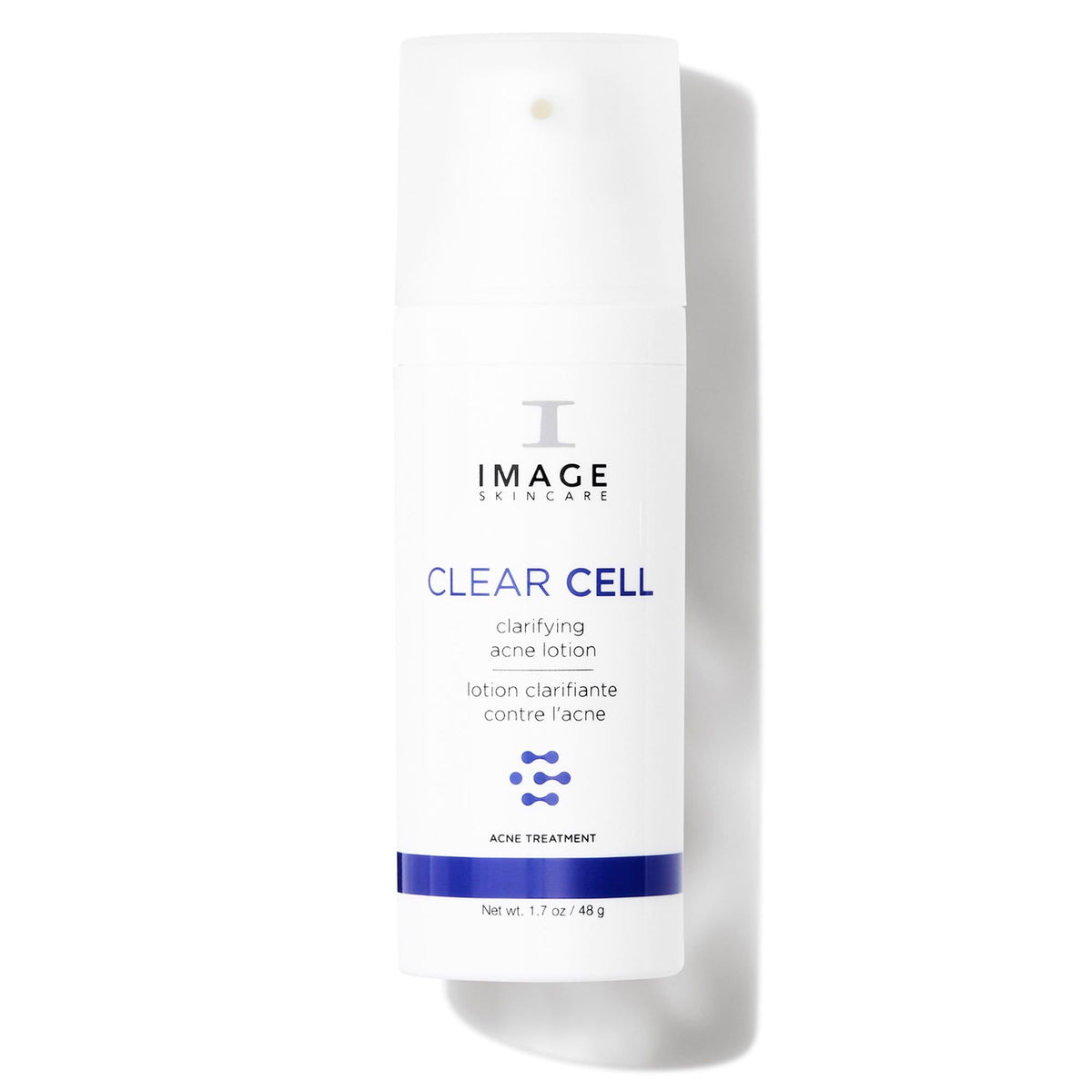 IMAGE Skincare front packaging showing bottle and label benefits