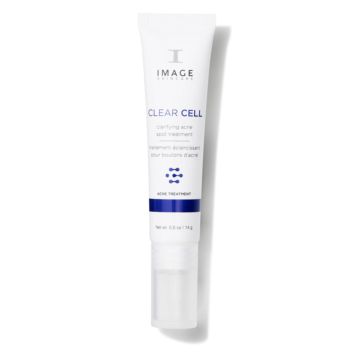 IMAGE Skincare front packaging showing tube and brand for clear targeted treatment