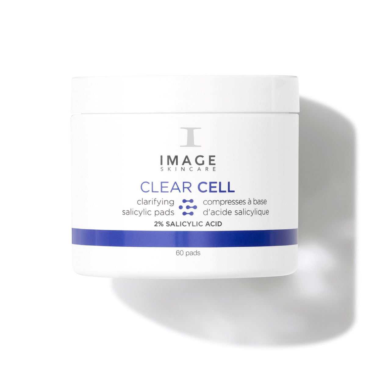 IMAGE Skincare front packaging showing 60 pads and usage convenience