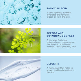 IMAGE Skincare CLEAR CELL label close-up highlighting 2% salicylic acid ingredient