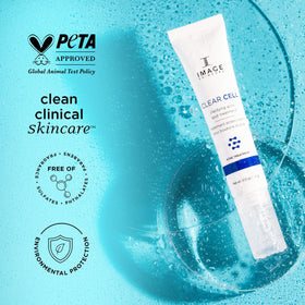 IMAGE Skincare tube cap detail showing applicator tip for precise blemish application