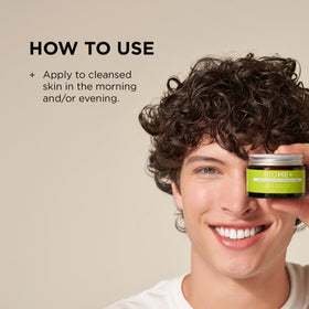 IMAGE Skincare crème being applied to cheek demonstrating smooth spread and hydration benefit