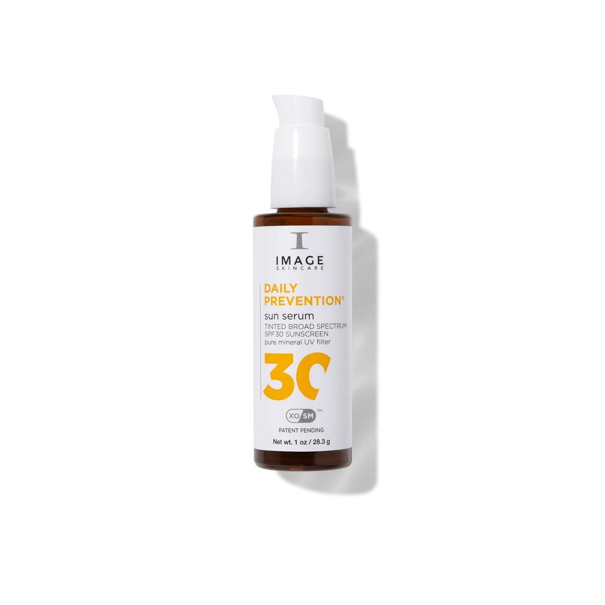 IMAGE Skincare front packaging showing bottle and SPF benefit