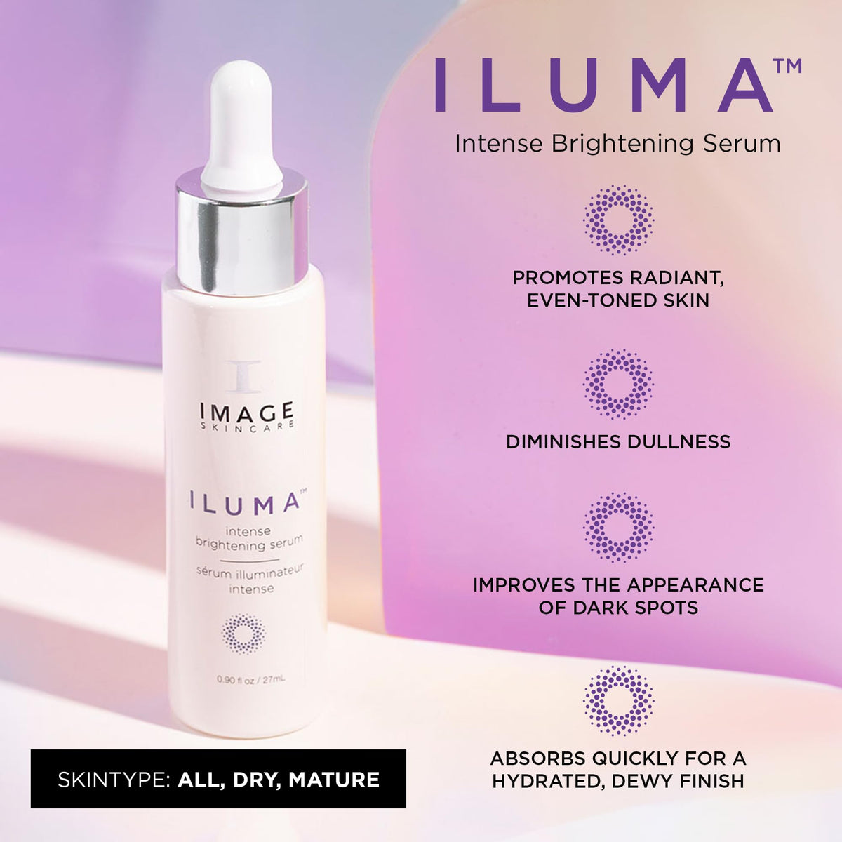 IMAGE Skincare pump dispenser close-up for controlled, hygienic application