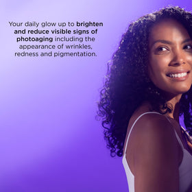 IMAGE Skincare serum texture on hand showing lightweight, fast-absorbing feel