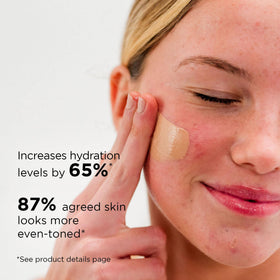 IMAGE Skincare ingredient label showing zinc oxide and titanium dioxide info
