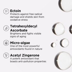 IMAGE Skincare active ingredients label highlighting XOSM technology and benefits