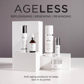 IMAGE Skincare lifestyle bathroom routine showing product integration into daily regimen