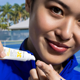 IMAGE Skincare applied on lips for visible smoothing and definition