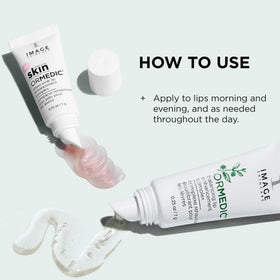 IMAGE Skincare tube inside a handbag illustrating portability and on-the-go hydration