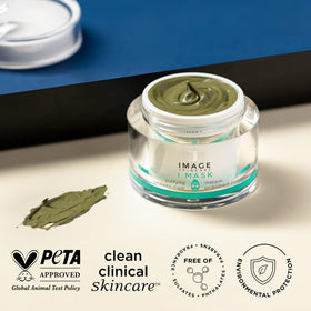 IMAGE Skincare probiotic yogurt-like blend with herbs to show nourishing ingredient benefits