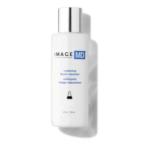 IMAGE Skincare front bottle shot showing clean packaging and size benefit