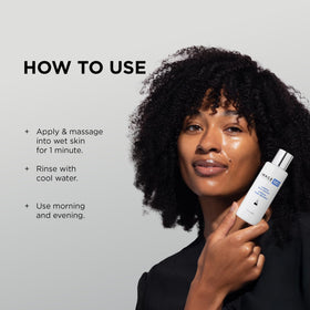 IMAGE Skincare gel texture close-up showing exfoliating acid blend benefit