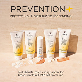 IMAGE Skincare moisturizer on model face for natural finish preview