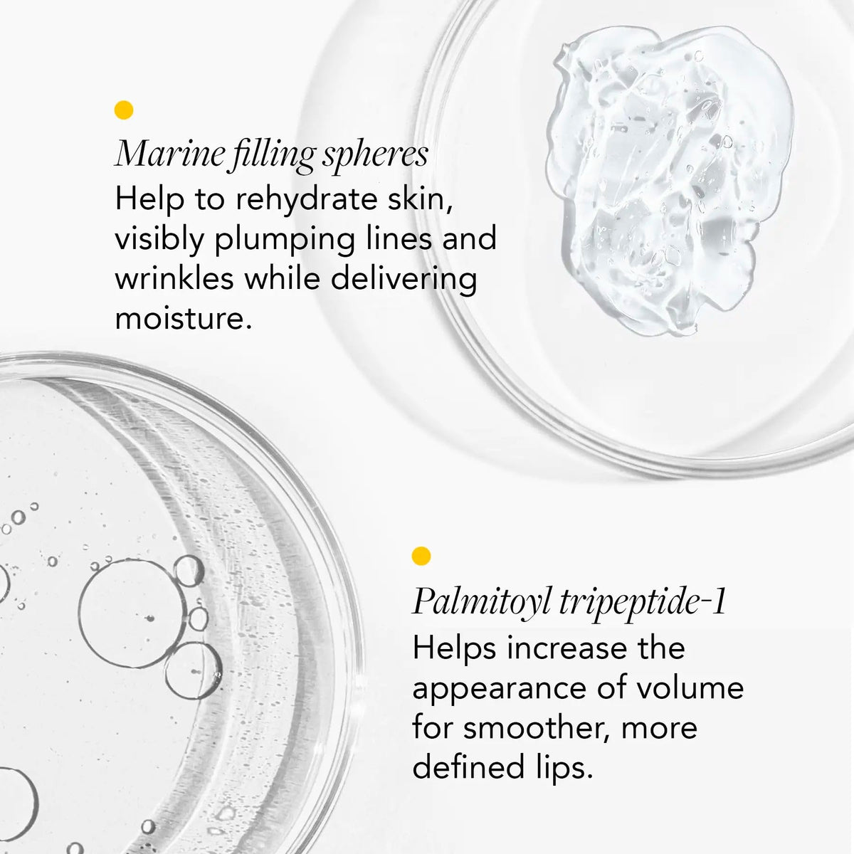 IMAGE Skincare gel texture close-up demonstrating smooth hydration