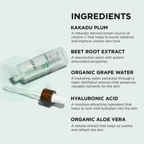 IMAGE Skincare ORMEDIC bottle in hand for scale, demonstrates travel-friendly one-ounce benefit