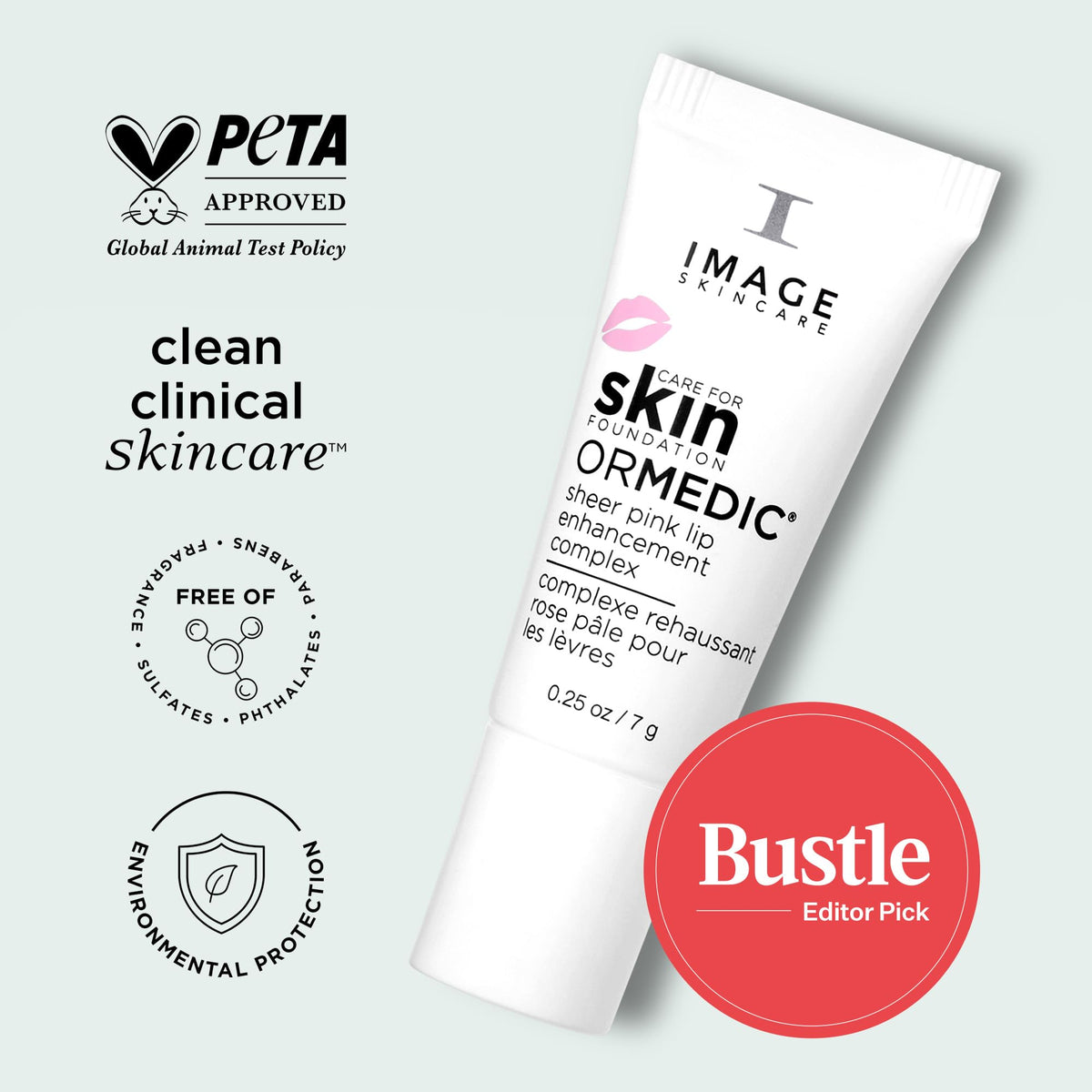 IMAGE Skincare label close-up of ingredients list supporting informed shoppers
