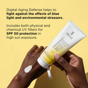 IMAGE Skincare pump application demonstrating lightweight coverage