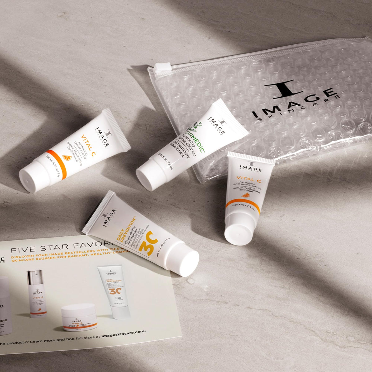 IMAGE Skincare PREVENTION+ SPF 32 moisturizer applied for matte finish benefit