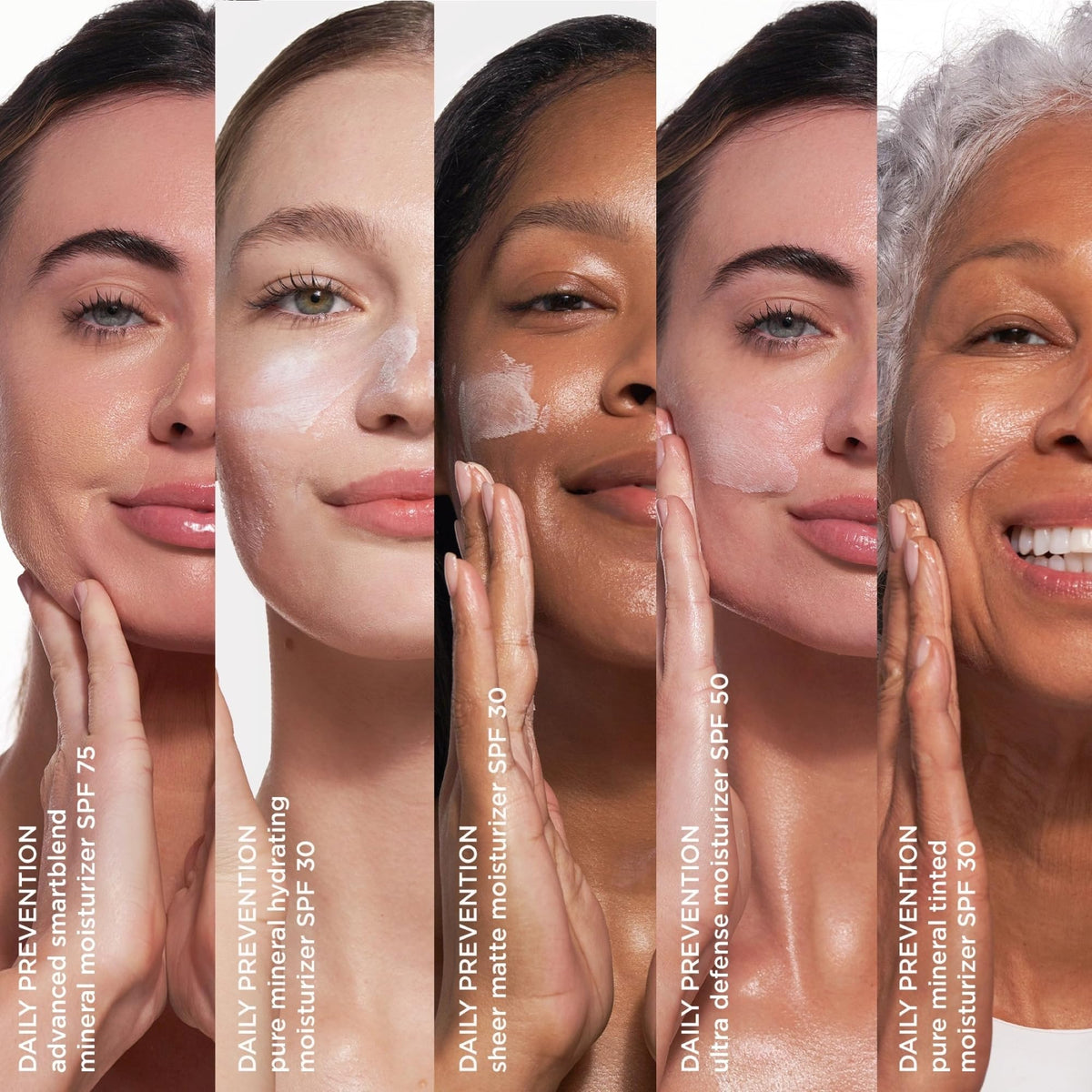 IMAGE Skincare Pure Mineral Hydrating moisturizer dispensing to show hydration