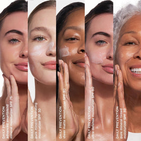 IMAGE Skincare Pure Mineral Hydrating moisturizer dispensing to show hydration