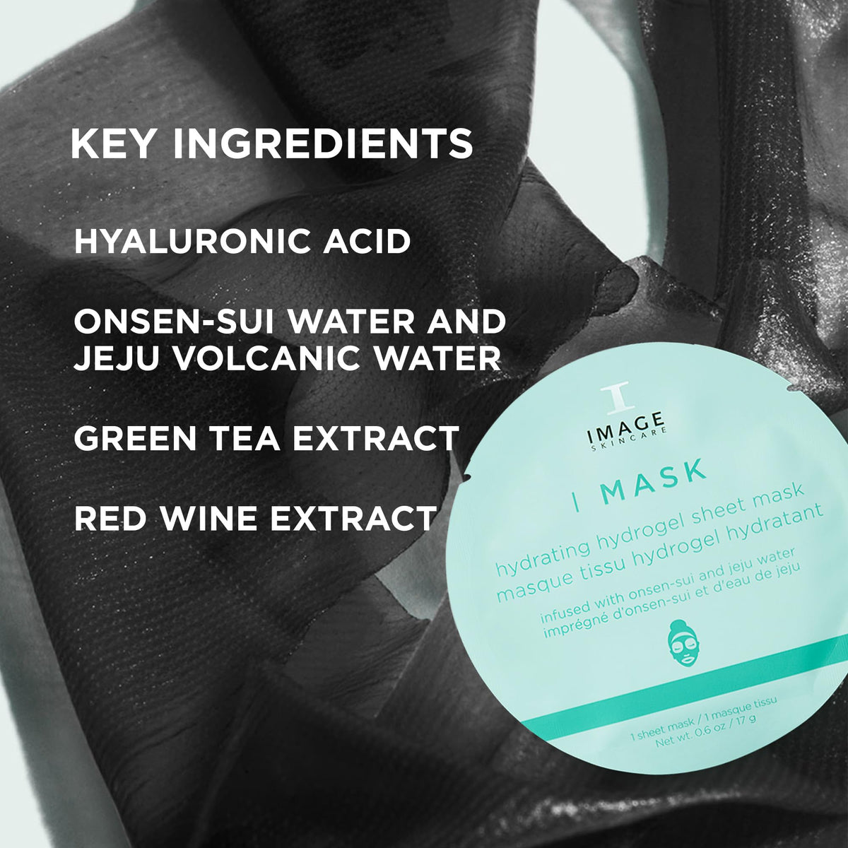 IMAGE Skincare visible essence droplet on sheet, concentrated moisture benefit