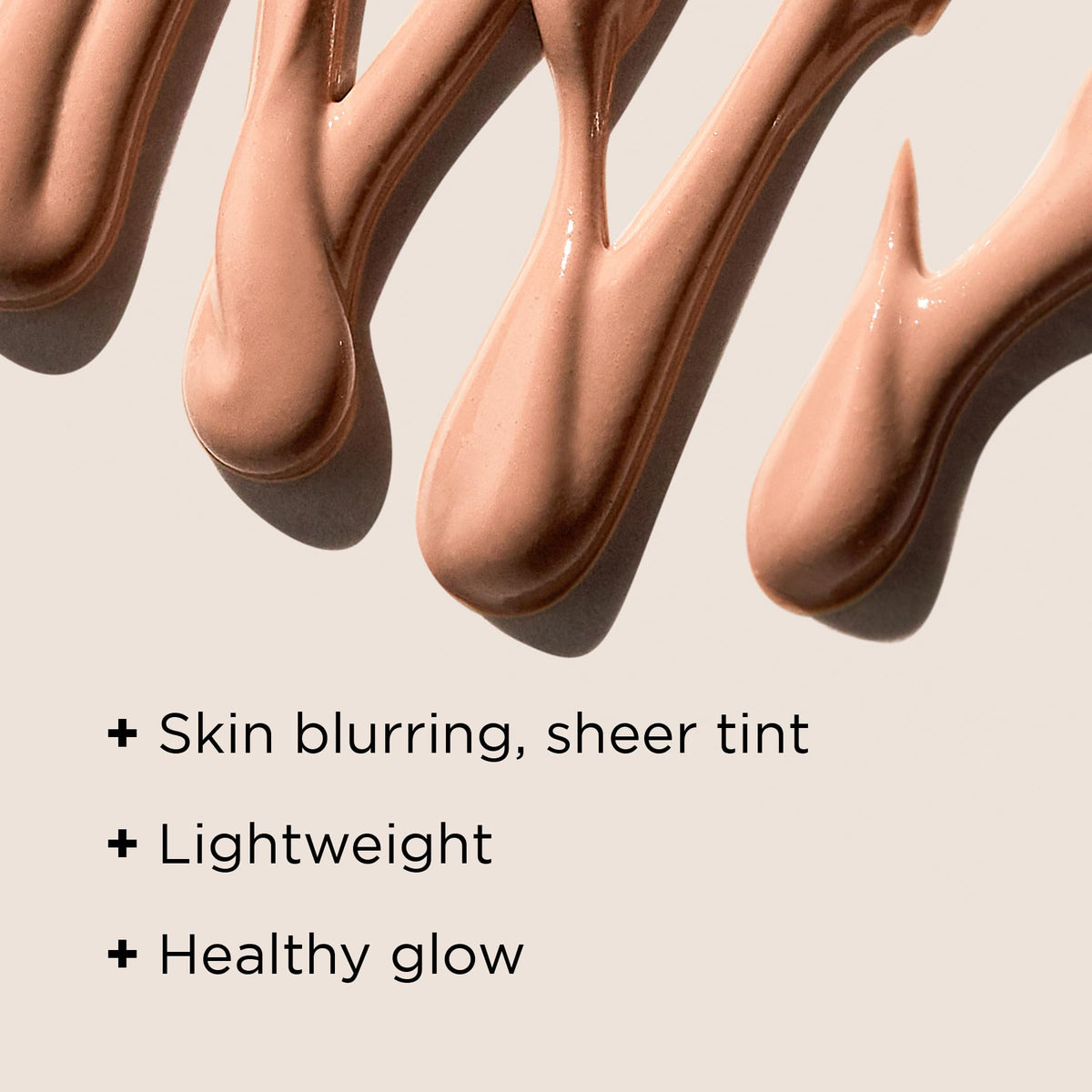 IMAGE Skincare texture close-up highlighting smooth, breathable moisturizer finish