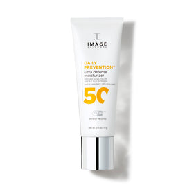 IMAGE Skincare front packaging showing SPF 50 and benefits