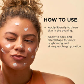 IMAGE Skincare cream being applied to hand demonstrating hydration and absorption