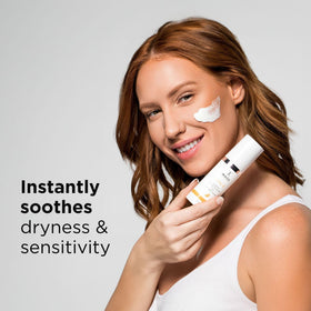 IMAGE Skincare cream texture close-up showing rich hydration