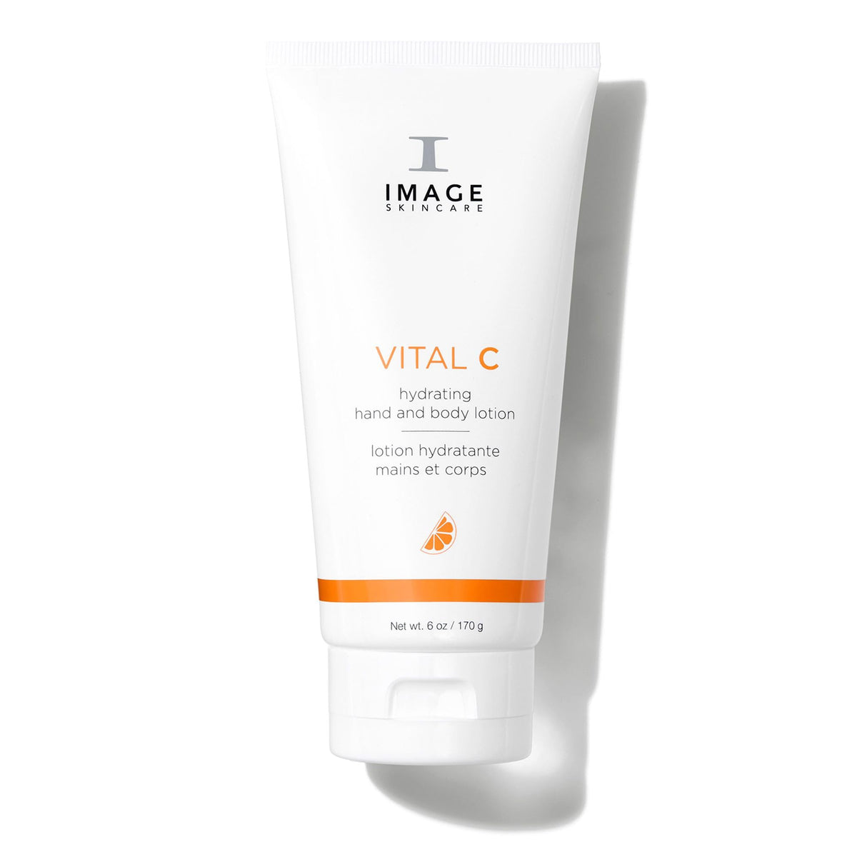 IMAGE Skincare front packaging showing 6 oz bottle and brightening lotion benefits