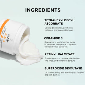 IMAGE Skincare label detail focused on active ingredients and clear benefits