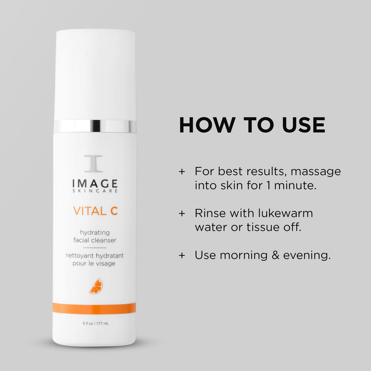 IMAGE Skincare foamy lather rinsing makeup gently for clean feel