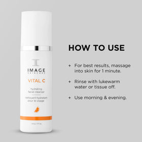 IMAGE Skincare foamy lather rinsing makeup gently for clean feel