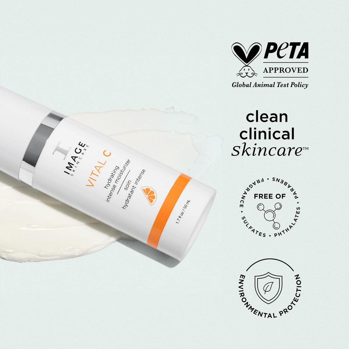 IMAGE Skincare on bathroom vanity showing daily routine benefit
