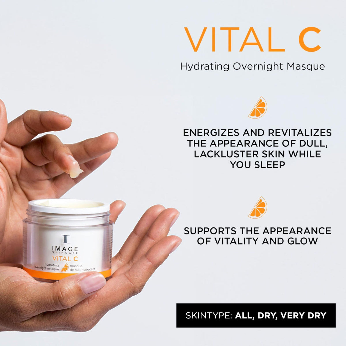 IMAGE Skincare gel texture close-up illustrating lightweight, fast-absorbing hydration