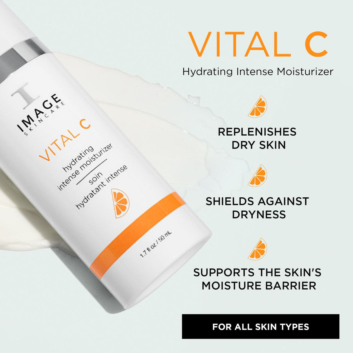IMAGE Skincare pump and cap detail for convenient dispensing