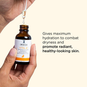 IMAGE Skincare ingredients label view showing key vitamins and antioxidant benefit