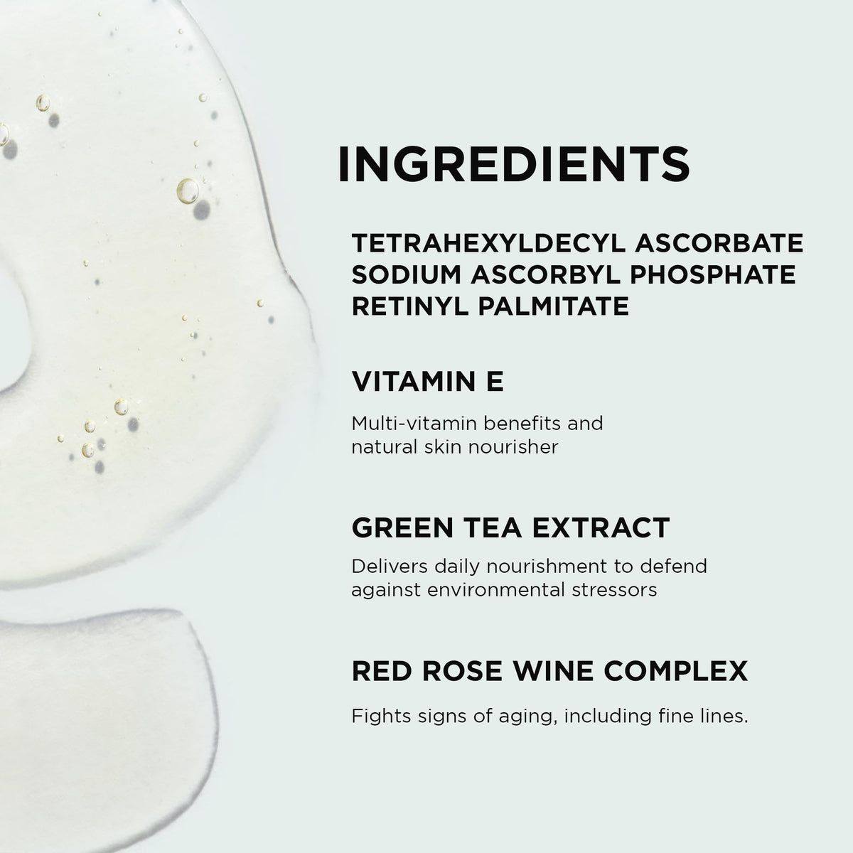 IMAGE Skincare size comparison with 1 fl oz bottle illustrating travel-friendly benefit