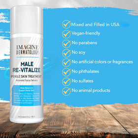 Imagine Dermatology tube on bathroom counter suggesting daily routine benefit