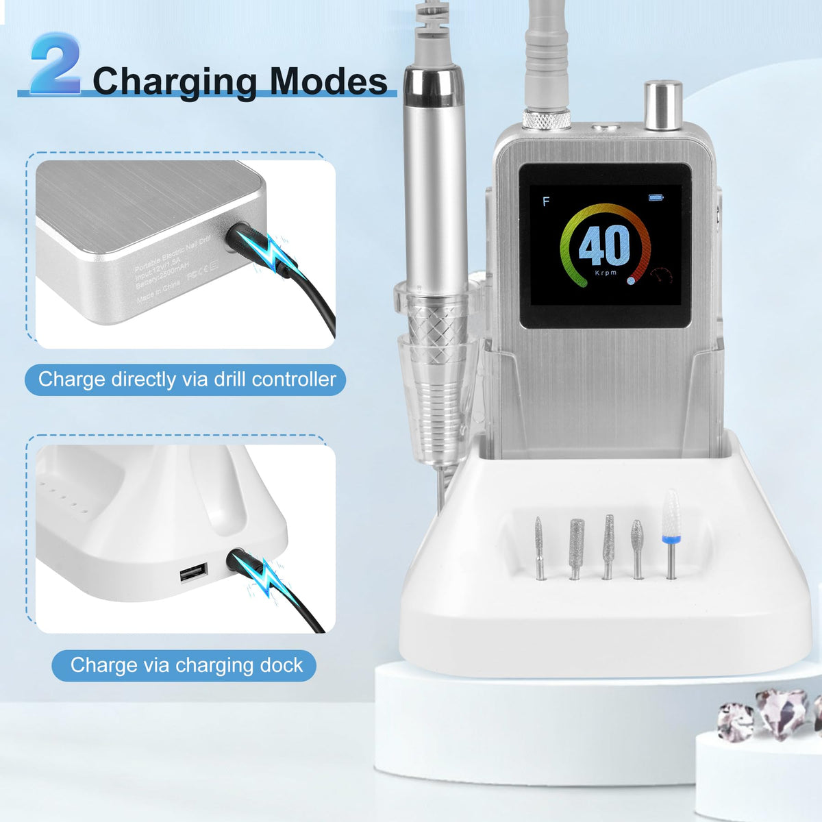 IMENE in a salon setting demonstrating quiet operation and professional performance