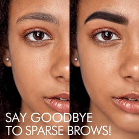 iMethod 27 eyebrow stencils spread out for shape options and ease