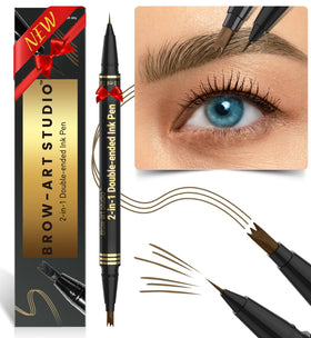 iMethod front packaging showing dual-ended brow pen and benefits