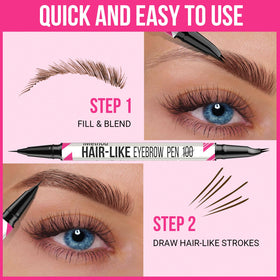iMethod pen inside a makeup bag for travel convenience